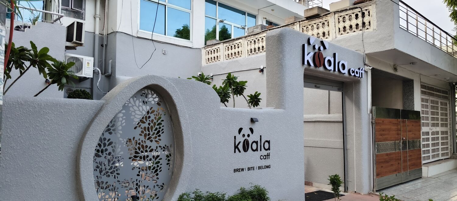 Koala Caff exterior signage