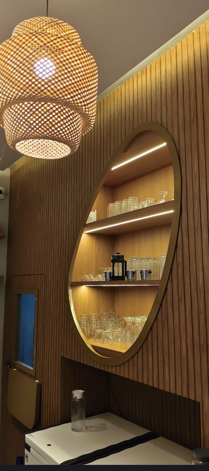 Sculptural wall feature